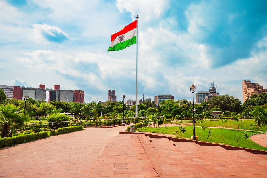 National Flag of India, New Delhi